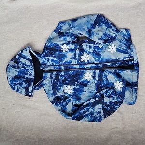 Tye-dye Girls lightweight jacket
